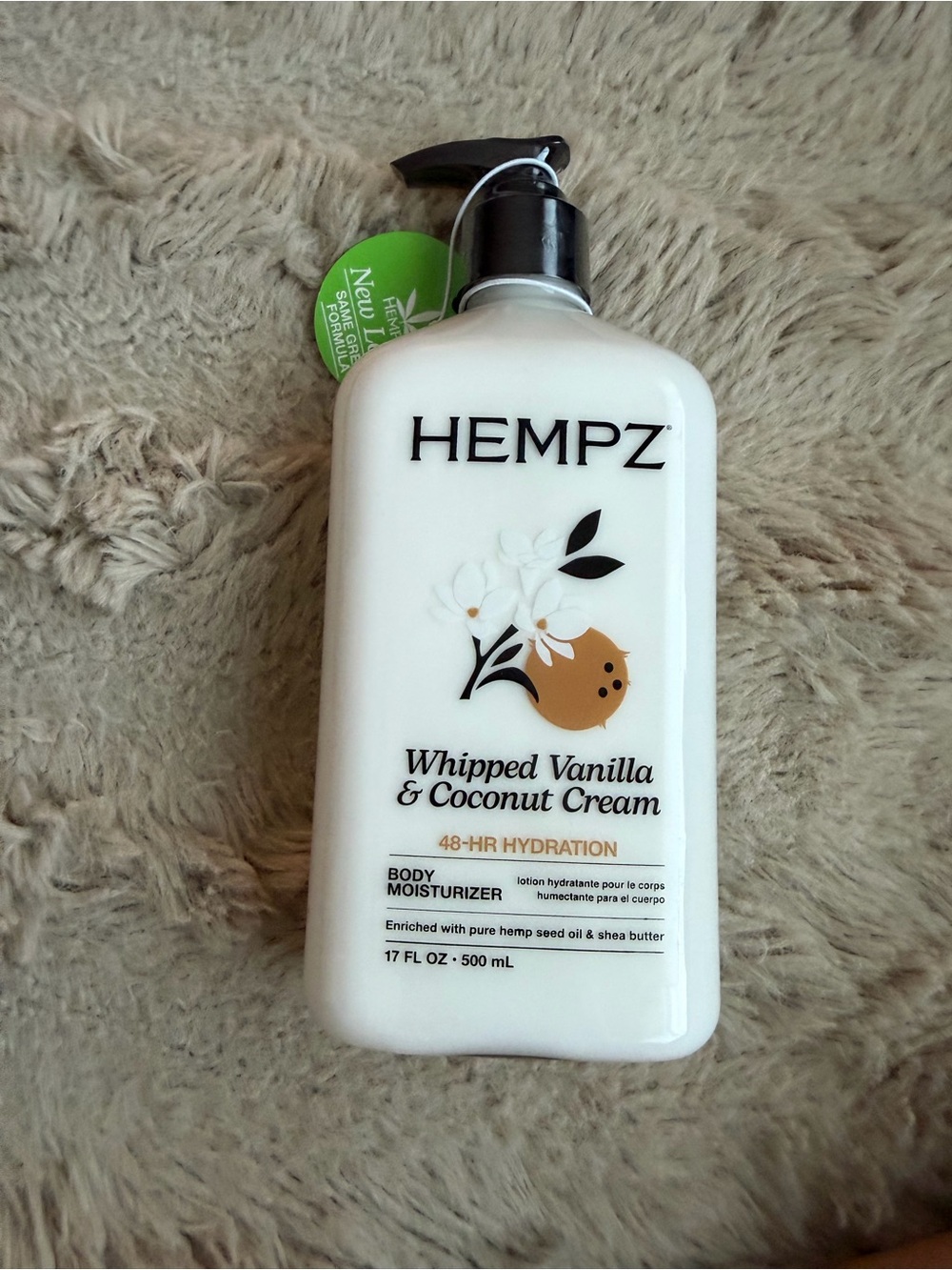 Hempz Whipped Vanilla & Coconut Cream Moisturizer